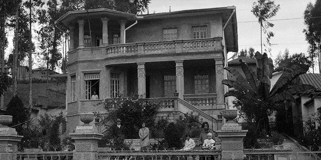 Robinson residence, located at 1160 Gran Colombia Avenue. "El Dorado", Quito, ca. 1925.